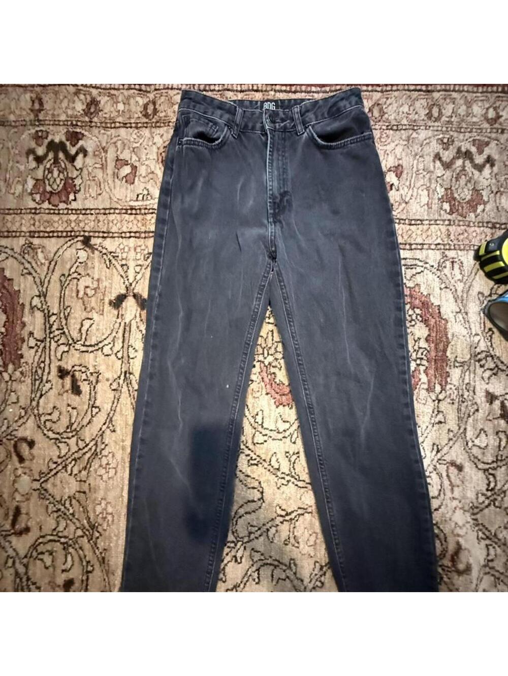 BDG high-waisted black grey jeans Size 27 #denim